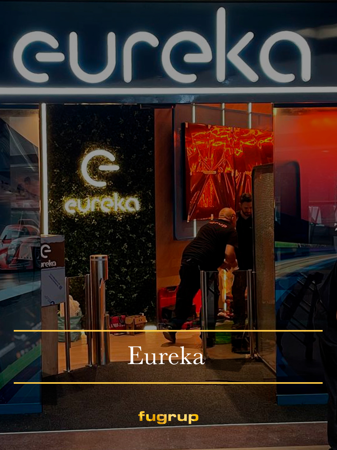 Proyecto Eureka: mobiliario a medida para una sala de juego con identidad propia